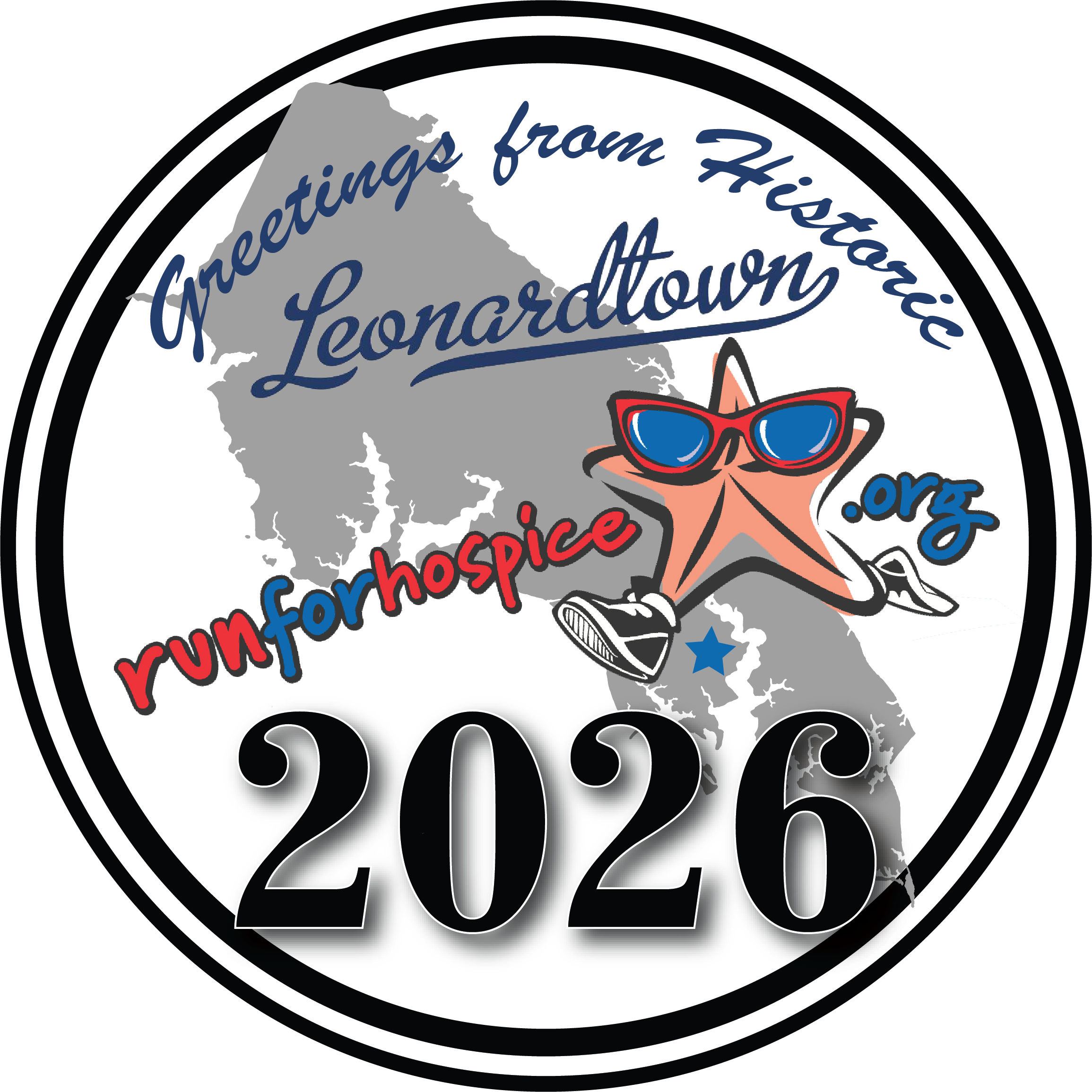 Run for Hospice 2026 — Event Logo Design