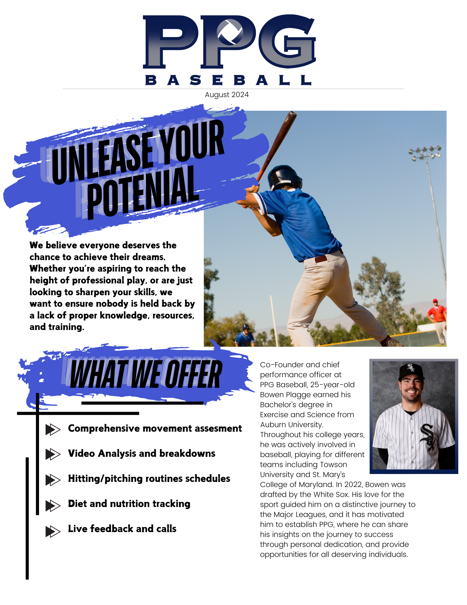 Graphic Designer / Marketing — PPG Baseball